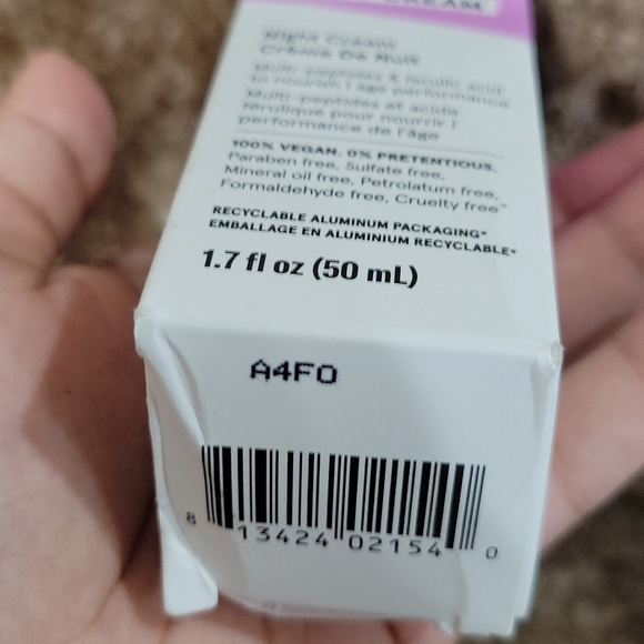 Acure Rejuvenating Whipped Night Facial Cream, Vegan, 1.7 Fluid Ounce (Pack of 1 - Picture 2 of 10